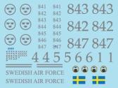 Red Bolt Swedish Air ForceTp84 Hercules "All Grey" - Decals