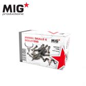 MIG Productions ANIMAL SKULLS & SKELETONS 1:48