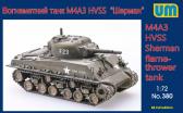 Unimodel M4A3 HVSS Sherman flame thrower tank