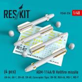 ResKit AGM-114A/B Hellfire Missile (4 pcs.)