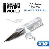 Green Stuff World 10x Hobby Knife Blade Refill