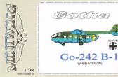 Miniwing Gotha Go242B-1 - Wheel Version