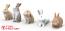 Diorama Accessories Rabbit Set (5 pcs)