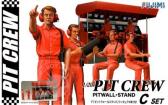 Fujimi Pit Crew Pitwall Stand (Set C)