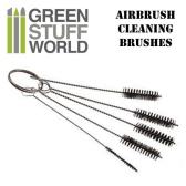 Green Stuff World Airbrush Cleaning BRUSHES set