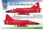 Moose Republic Decals AJS 37027 "The Show Must Go On"