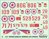 Model Maker Decals North Korean Modern Jet Power - Decals