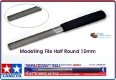 Tamiya Plastic Modeling File (Half-round 15mm)