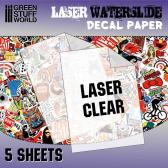 Green Stuff World Waterslide Decals - Laser Transparent