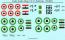 Early Arabic Mig-21 F13 Fishbeds - Decals