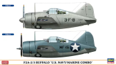 Hasegawa F2A-2/3 Buffalo US Navy/Marine Combo 1:72