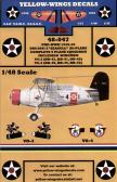 Yellow Wing Decals Curtiss SOC-3 Seagull - Decals