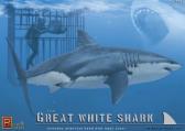 Pegasus Hobbies Great White Shark with diver and cage kit