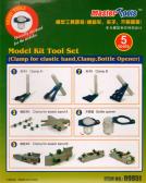 Trumpeter Model Kit Tool Set (Clamp for Elastic Band, Clamp, Bottle Opener)