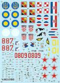 Hi Decal Mikoyan MiG-21bis Fishbed L/N - Decals