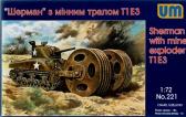 Unimodel Sherman w Mine Exploder T1E3