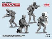 ICM 1/24 S.W.A.T. Team - DIORAMA SET (4 fig.)