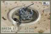 IBG Models Breda 37/54 37mm Italian Ant-Aircraft Gun