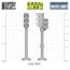 3D printed set - Traffic Lights 70mm
