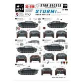 Star Decals Sturm #4. StuG III Ausf B. Eastern Front 1941-42