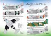 Moose Republic Decals SAAB 29 Tunnan, Part 1 (J/A/S 29 A/B/C) - Decals