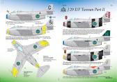 Moose Republic Decals SAAB 29 Tunnan, Part 2 (J29 E/F) - Decals