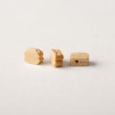 Amati Boxwood Blocks - 1 hole, 4 mm (100 st)