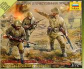 Zvezda Soviet Infantry "1941-1943" - Snap Fit