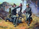 Zvezda German 81 mm Mortar w Crew