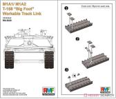 Rye Field Model M1A1/M1A2 T-158 "Big Foot" Workable Track Link