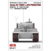 Rye Field Model Sd.Kfz. 181 Tiger I Late Production Workable Track Links