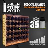 Green Stuff World Modular Paint Rack - VERTICAL 30ml