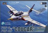 Kitty Hawk Model Grumman F9F-8/F9F-8P Cougar