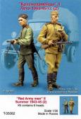 Tank Company Red Army men. Summer 1941. Two figures.