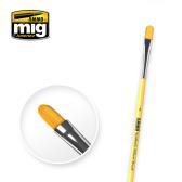 Ammo Mig Jimenez 4 Synthetic Filbert Brush