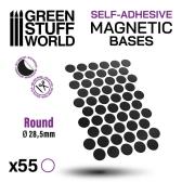 Green Stuff World Round Magnetic Sheet SELF-ADHESIVE - 28,5mm