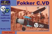 LF Models Fokker C.VD - Sweden (4x camo)