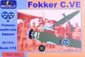 LF Models Fokker C.VE - Sweden 1932-1940 (3x camo)