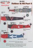 Lifelike Decals Fokker D.VII's. Fokker D.VII (OAW) - Decals