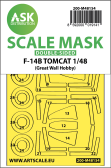 ASK Distribution F-14B Tomcat - Double-sided express fit mask (GWH)