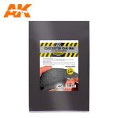 AK Interactive CONSTRUCTION FOAM 6MM BLACK FOAM HIGH DENSITY 195X295MM INCLUDES 2 SHEETS