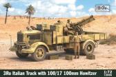 IBG Models 3Ro Italian Truck with 100/17 100mm Howitzer