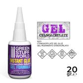 Green Stuff World Cyanocrylate Adhesive 20gr. - GEL formula