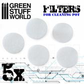 Green Stuff World Airbrush Cleaning Pot Filters