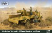 IBG Models 3Ro Italian Truck w/ 100mm Howitzer & Crew