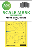 ASK Distribution Aero L-29 Delfin - Double-sided mask (AMK)